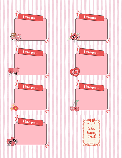 Pink Mailbox Set