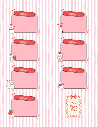 Pink Mailbox Set